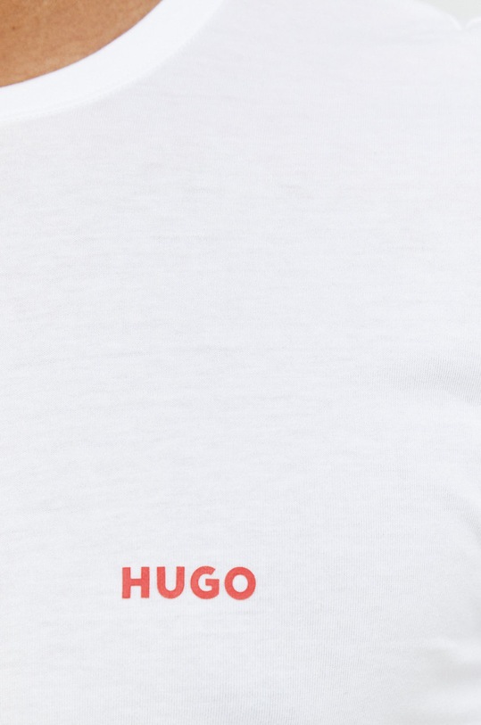 HUGO t-shirt bawełniany 3-pack 50480088 biały