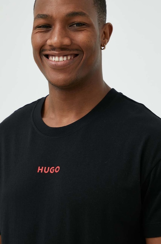 HUGO t-shirt czarny 50480246