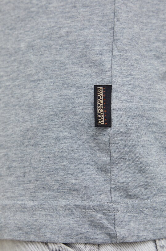 Napapijri t-shirt NP0A4GDQ1601 szary