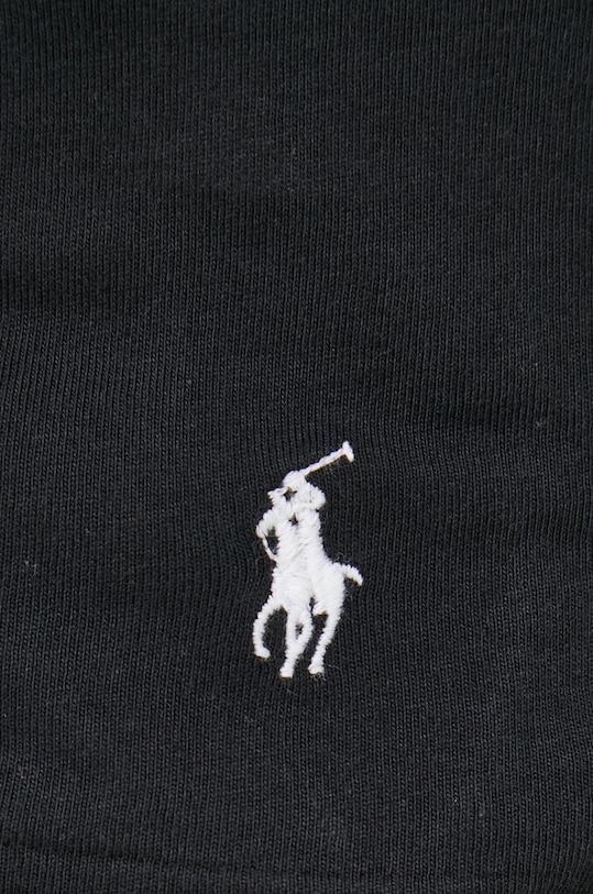 Памучна тениска Polo Ralph Lauren (3 броя) 714830304014 черен