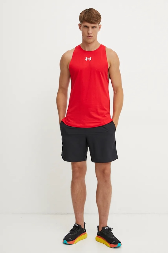 Тениска Under Armour Baseline 1361901 червен AW24