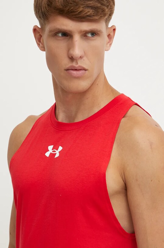 Under Armour tricou Baseline 1361901 rosu