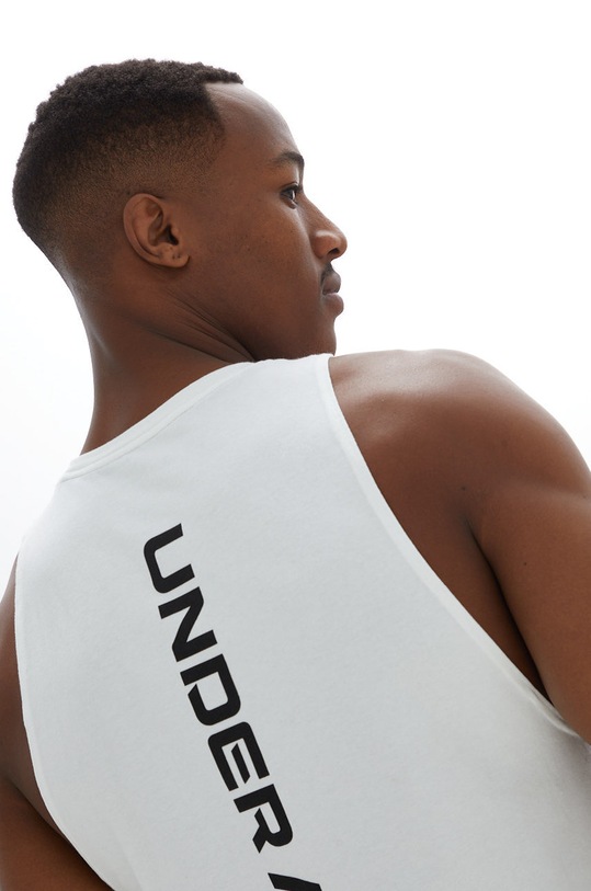 Tričko Under Armour Baseline 1361901 bílá