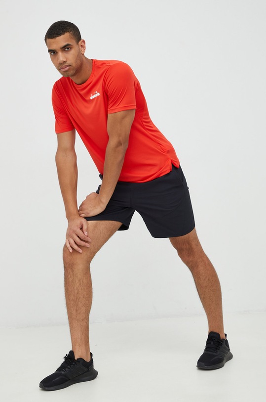 Diadora t-shirt treningowy 102.178104 czerwony AW22
