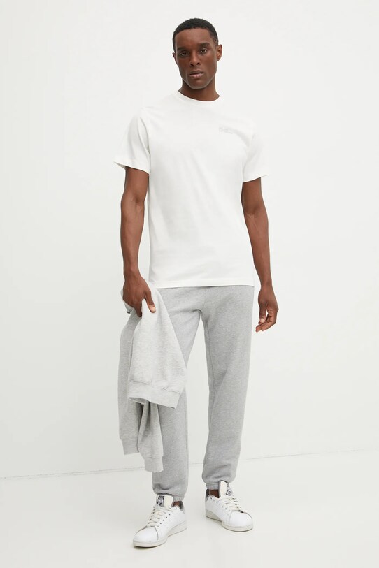 Jack Wolfskin tricou din bumbac Essential 1808382 bej SS25