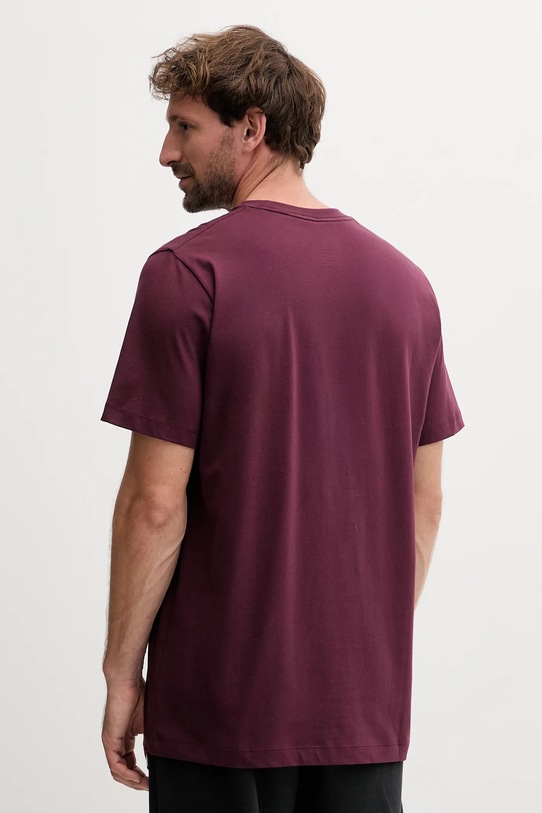 Odzież Jack Wolfskin t-shirt bawełniany Essential 1808382 fioletowy