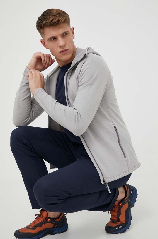 Βαμβακερό μπλουζάκι Jack Wolfskin Essential 1808382 σκούρο μπλε SS25