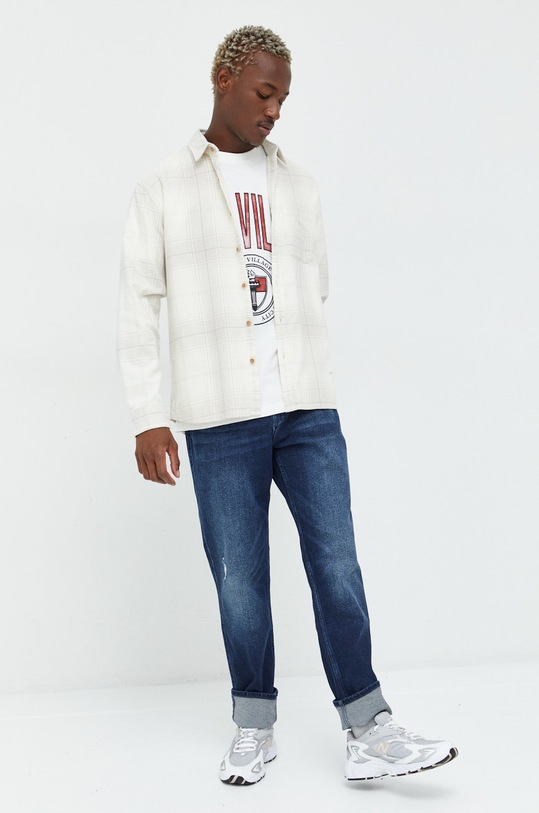 Abercrombie & Fitch t-shirt bawełniany KI123.3635.100 biały AW22