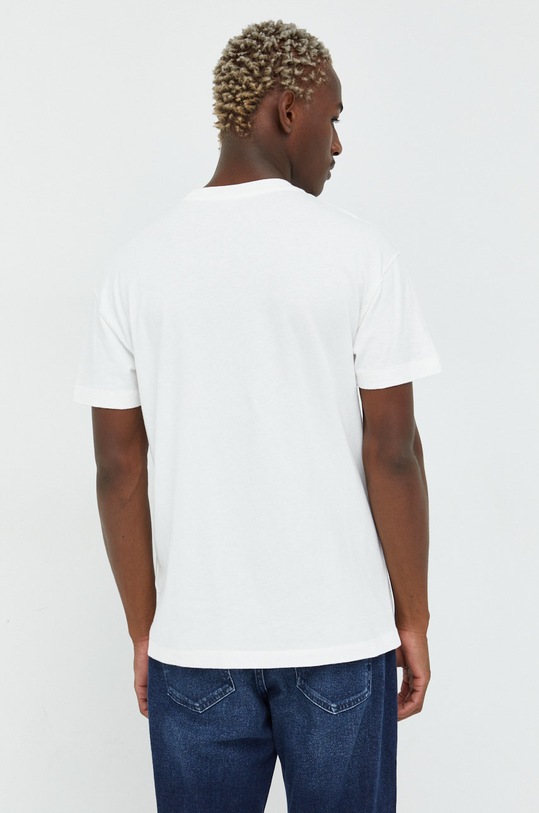 Odzież Abercrombie & Fitch t-shirt bawełniany KI123.3635.100 biały