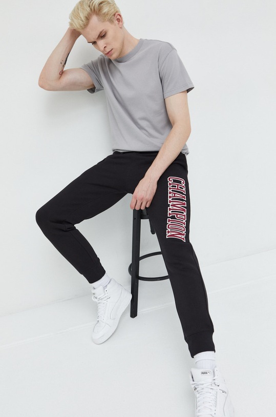Abercrombie & Fitch t-shirt bawełniany bawełna szary KI124.3550.110