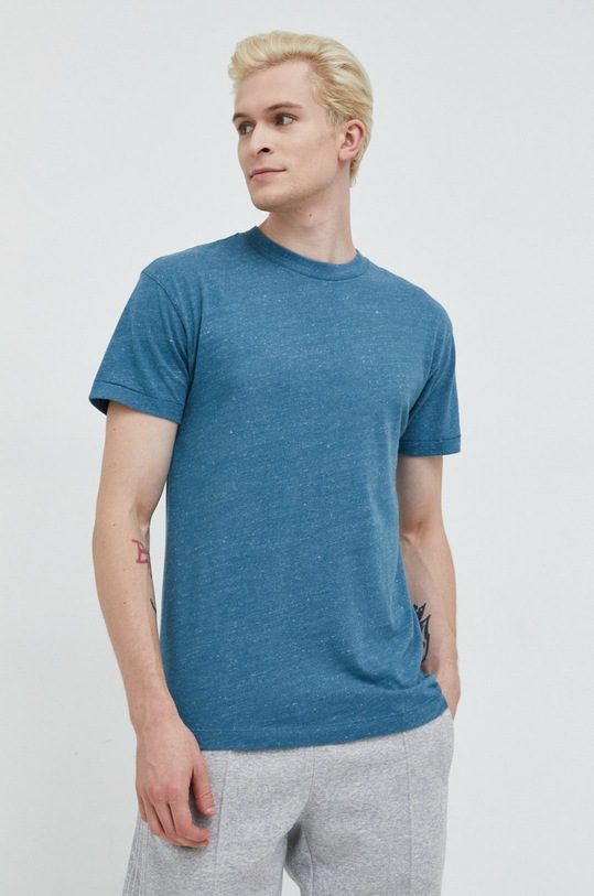 Abercrombie & Fitch t-shirt KI124.3748.202 turkusowy AW22