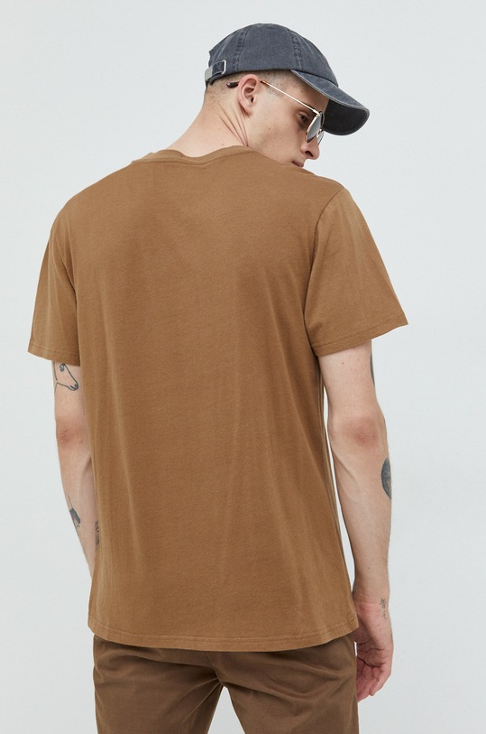 Odzież Hollister Co. t-shirt bawełniany KI324.2359.400 beżowy