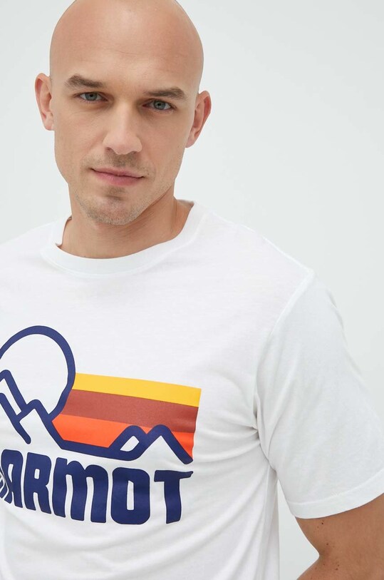 Marmot tricou din bumbac alb M12561