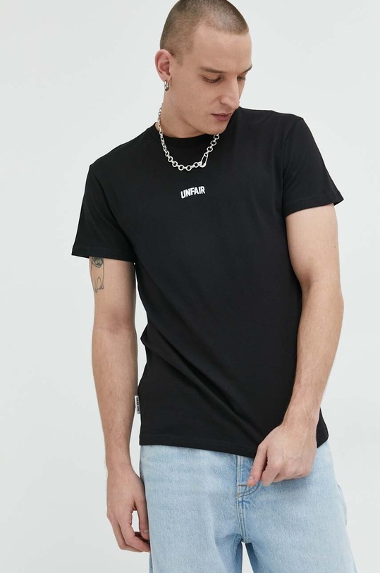 Oblačila Bombažna kratka majica Unfair Athletics UNFR22.125 črna