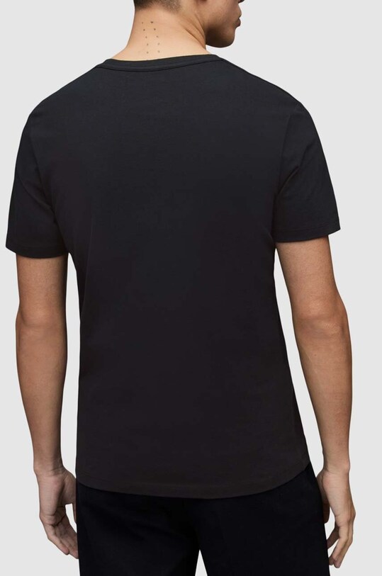 Îmbrăcăminte AllSaints tricou din bumbac BRACE SS CREW 3-pack MD130M negru