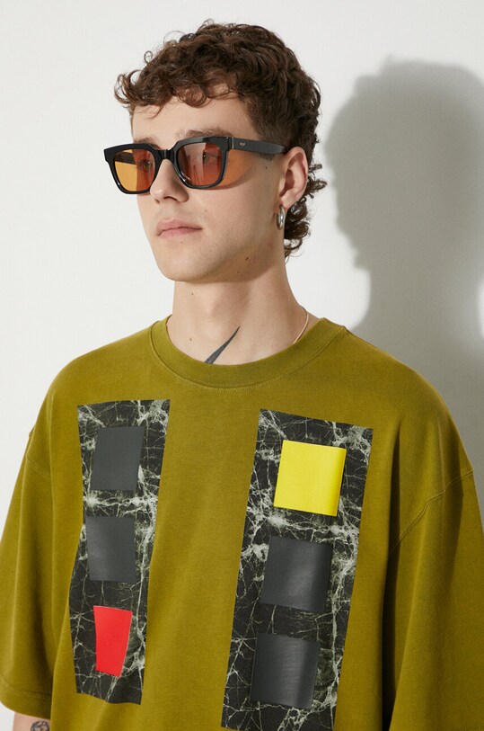 A-COLD-WALL* cotton t-shirt ACWMTS097 green