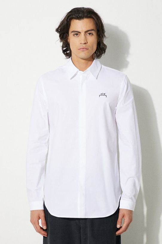 A-COLD-WALL* cotton shirt Bracket Logo T-shirt classic white ACWMSH069