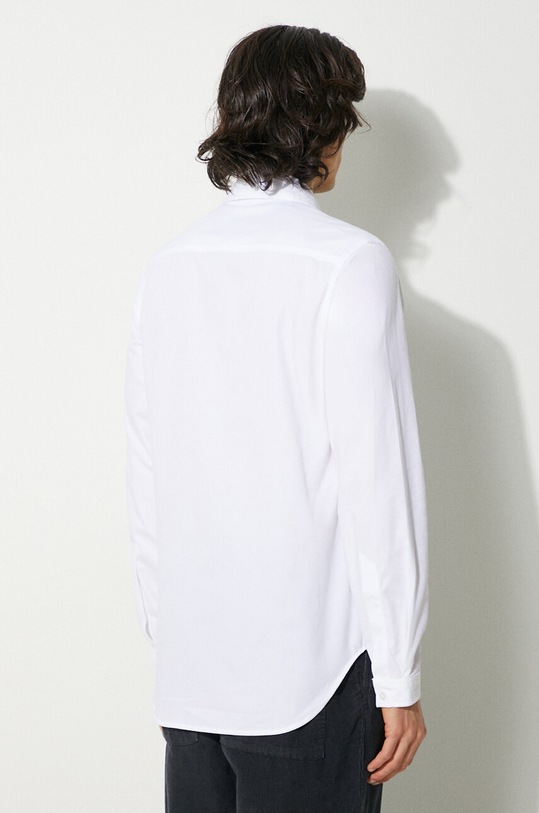 Ρούχα Βαμβακερό πουκάμισο A-COLD-WALL* Bracket Logo T-Shirt ACWMSH069 λευκό