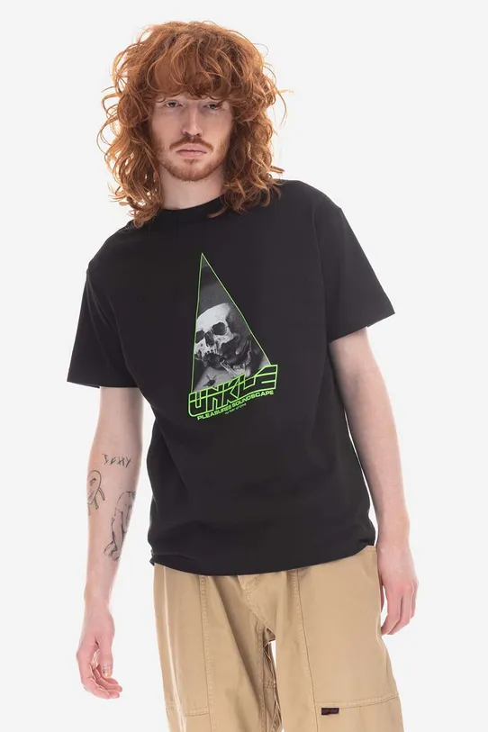 PLEASURES cotton T-shirt Soundscape