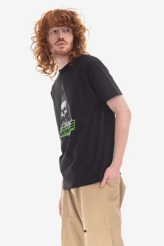 PLEASURES cotton T-shirt Soundscape P22U002