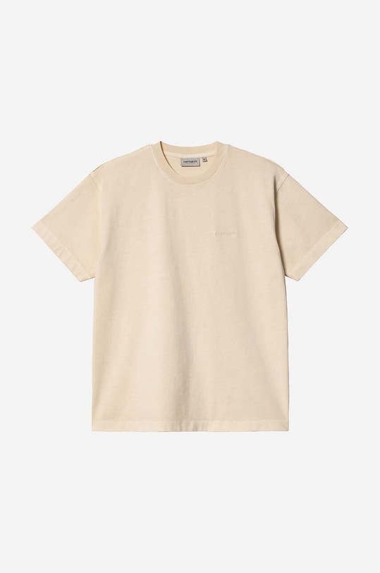 Carhartt WIP cotton T-shirt Carhartt WIP S/S Marfa T-shirt I030669 ARTICHOKE beige I030669