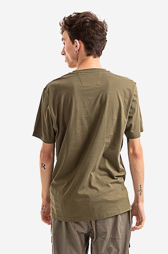 Clothing C.P. Company cotton t-shirt 12CMTS050A005100W660 green