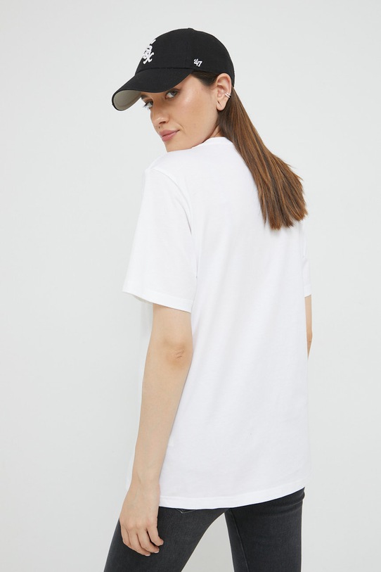 Хлопковая футболка Converse белый 10023844.A01