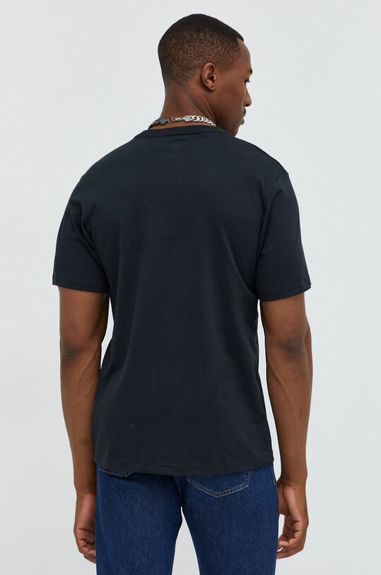 Converse tricou din bumbac 10023876.A02 negru