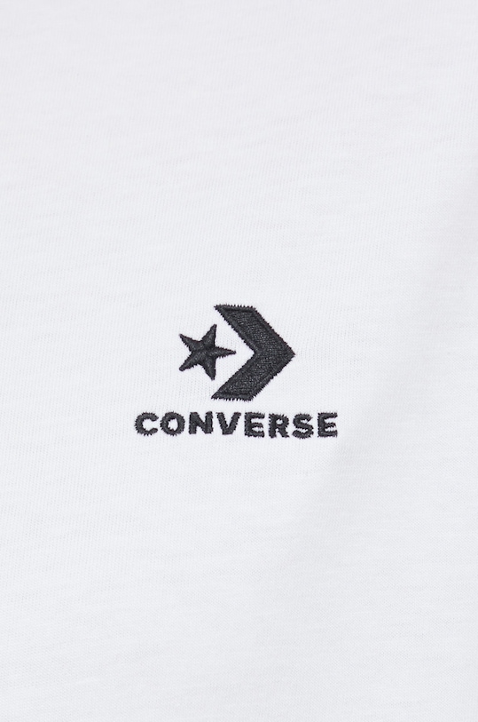 Bavlněné tričko Converse 10023876.A01