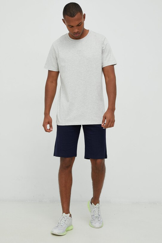 Bavlněné tričko Arkk Copenhagen AA5238.0181 šedá AW22