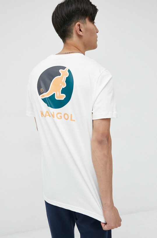 Kangol t-shirt bawełniany KAF22UTS220