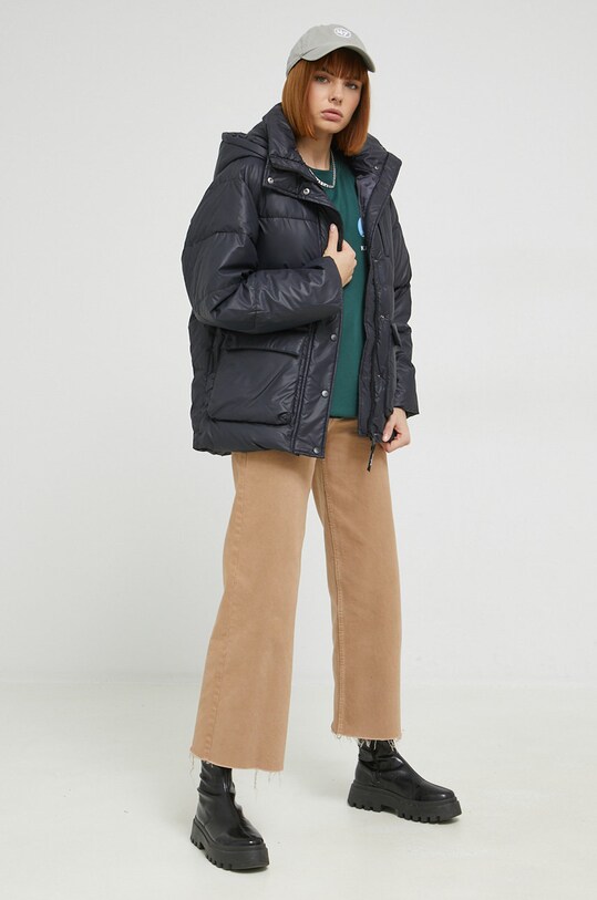 Kangol tricou din bumbac KAF22UTS220 turcoaz AW22