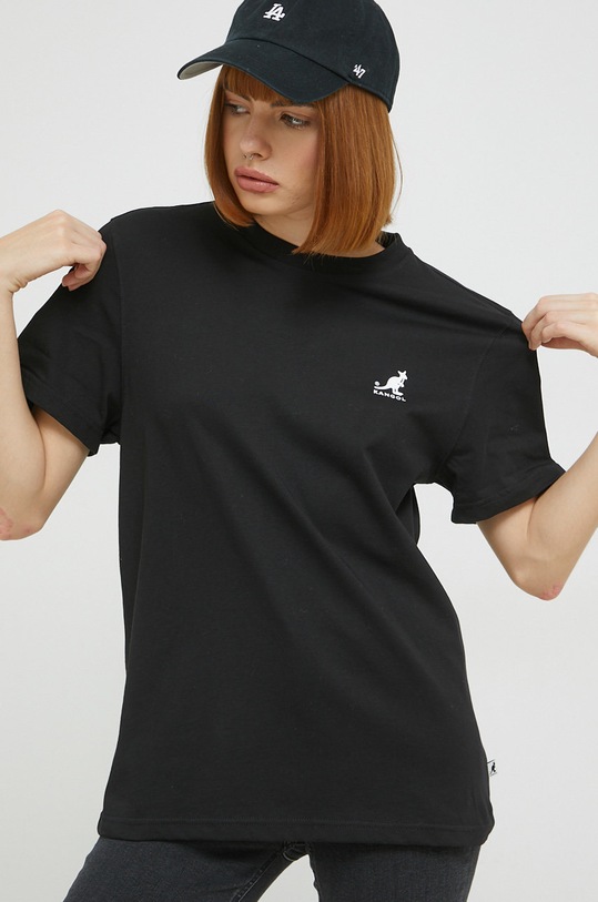 Kangol t-shirt bawełniany KAF22UTS218