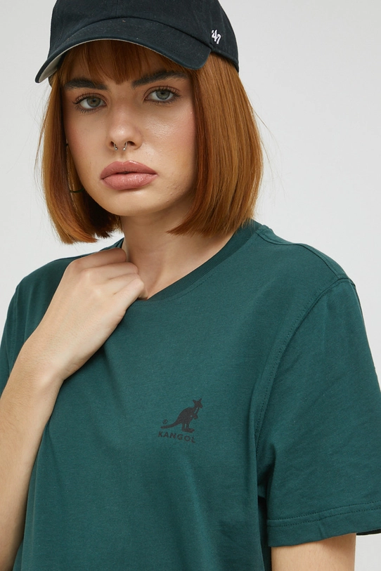 Kangol t-shirt bawełniany KAF22UTS219