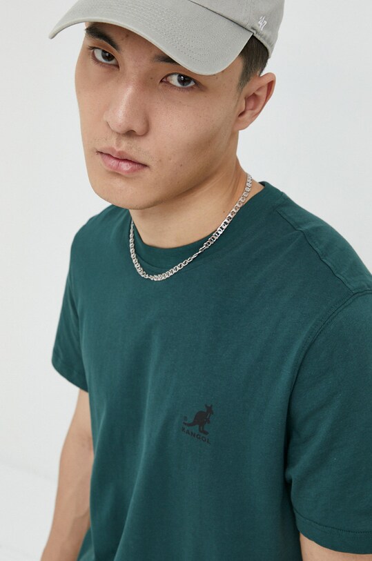 Хлопковая футболка Kangol KAF22UTS219