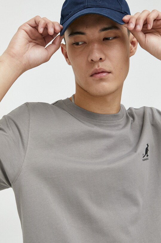 Хлопковая футболка Kangol KAF22UTS219