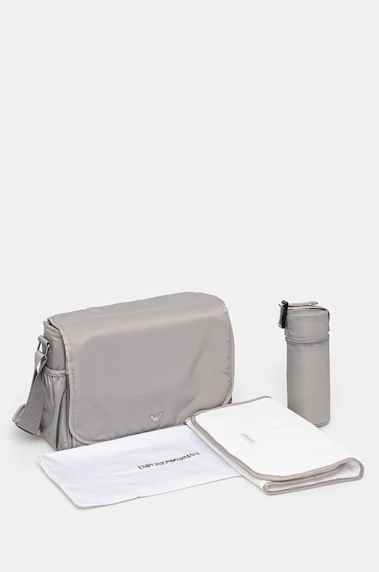 Сумка для коляски с функцией пеленания Emporio Armani серый 402145.CC904