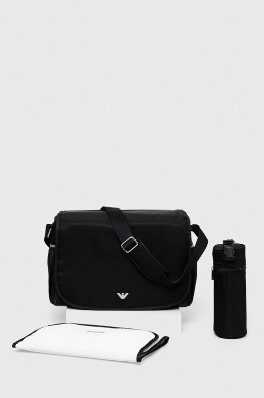 Emporio Armani geantă cărucior negru 402145.CC904