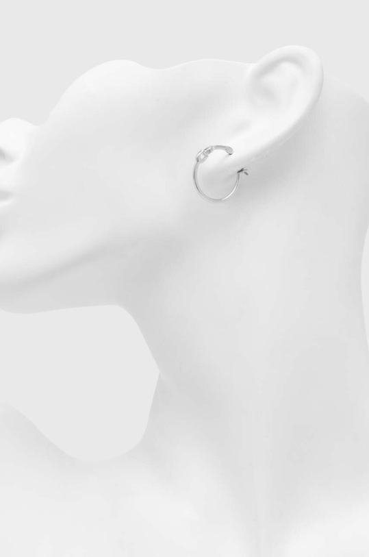 Dodatki Uhani Coach 408160RHO030 srebrna