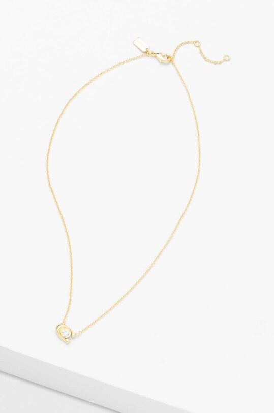 Кольє і сережки Coach 412845GLD110 золотий AW23