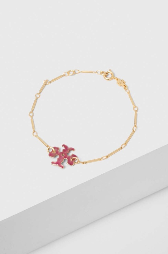 Επιχρυσωμένο βραχιόλι Tory Burch χρυσαφί 149734.650