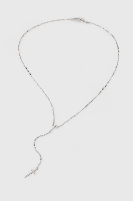 Срібне кольє AllSaints срібний 448094SLV041