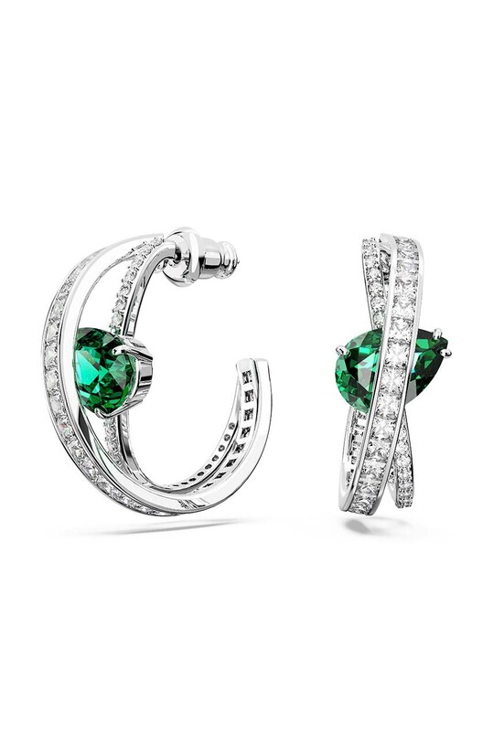 Náušnice Swarovski 5665334 HYPERBOLA strieborná 5665334
