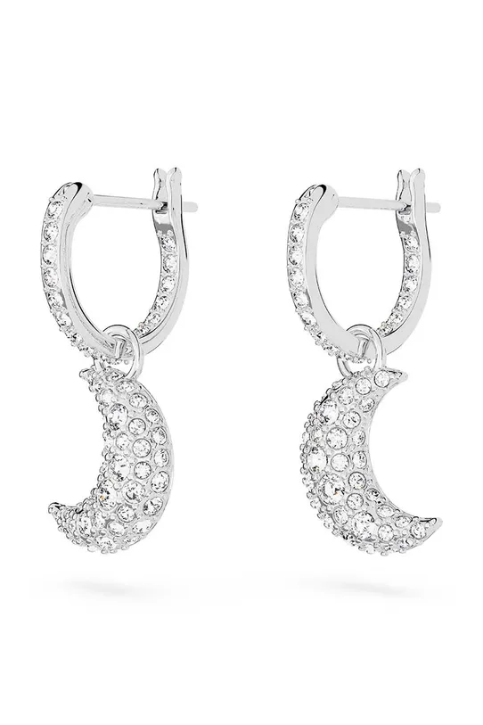 Accesorii Swarovski cercei LUNA 5666157 argintiu