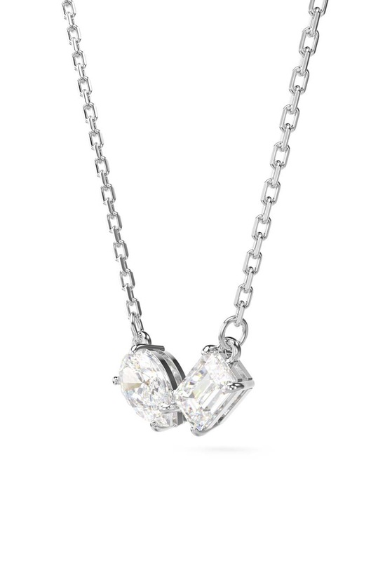 Swarovski colier si cercei MESMERA 5665829 argintiu