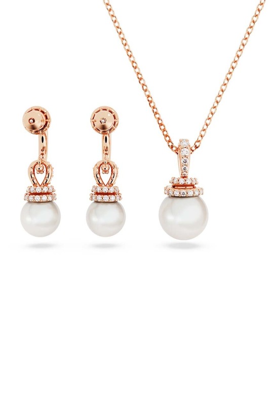 Swarovski colier si cercei ORIGINALLY aur 5672835