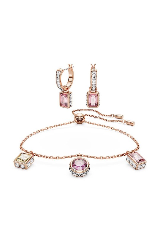Swarovski karkötő és fülbevaló 5662923 STILLA cirkónia arany 5662923