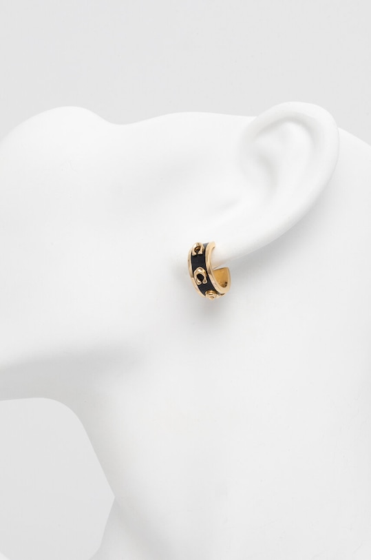 Сережки Coach 448375GLD001 чёрный AW23