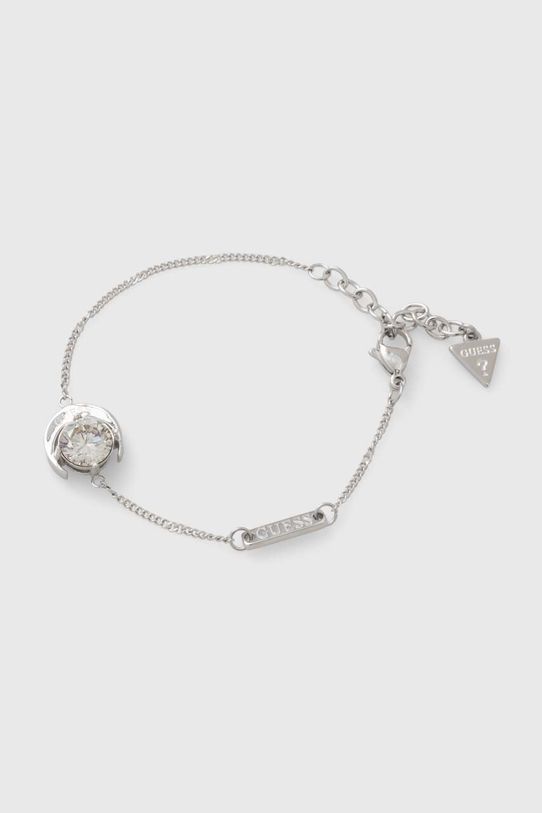 Βραχιόλι Guess ζιρκόνια ασημί JUBB01.197JW