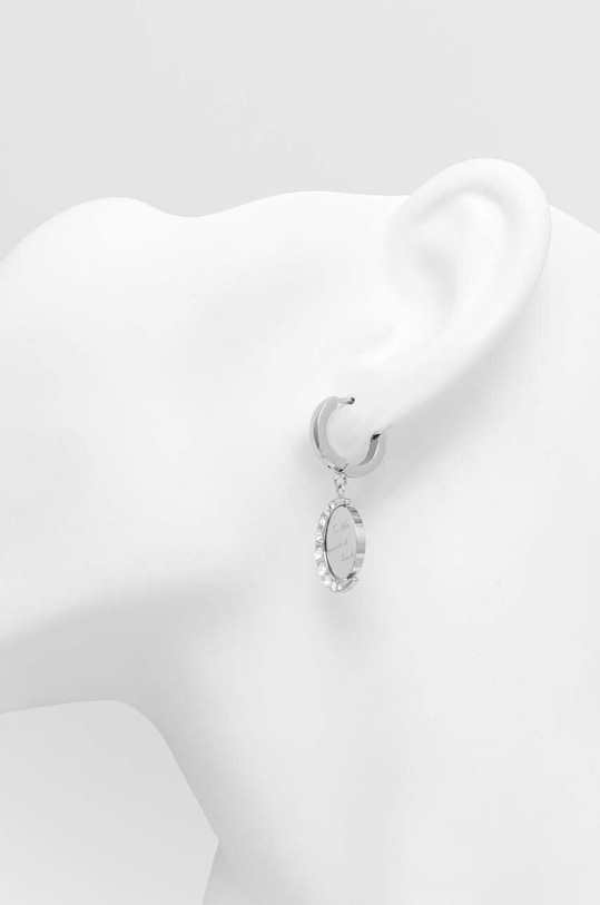 Guess kolczyki JUBE01.192JW srebrny AW23